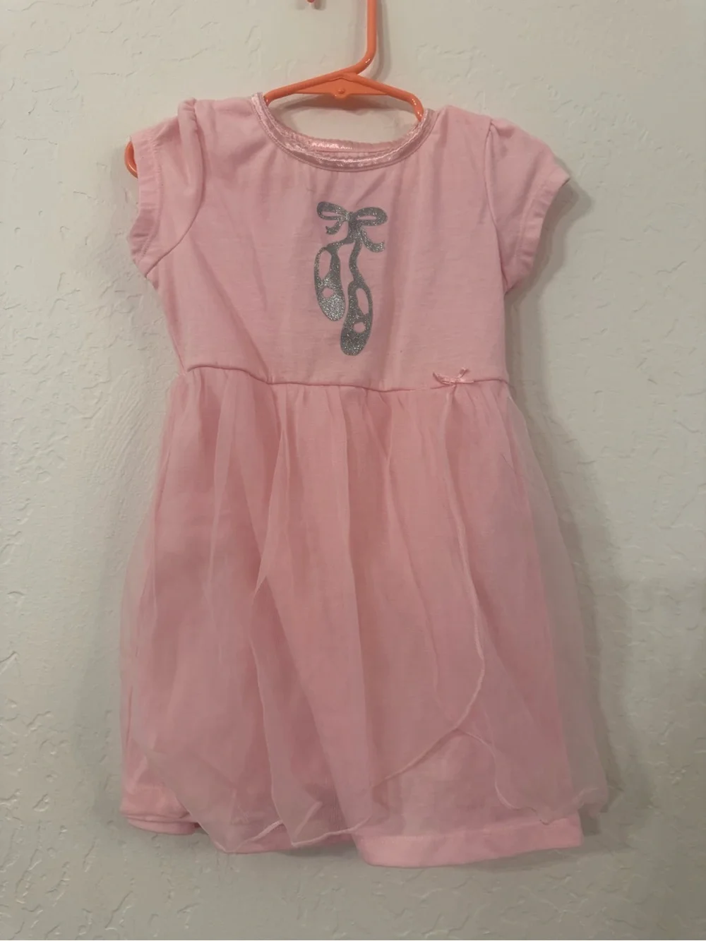 Carter's Pink Tulle Ballet Dress with Sparkle Slippers